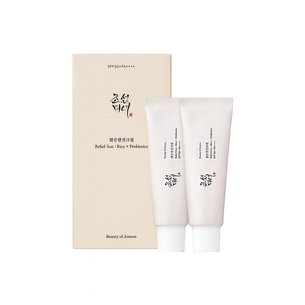 Beauty of Joseon Relief Sun: Rice + Probiotics SPF50+ PA++++ Double Pack 50 ml