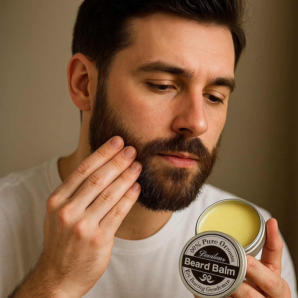 Beard Balm & Growth Oil – Moisturizing & Styling Care for Men